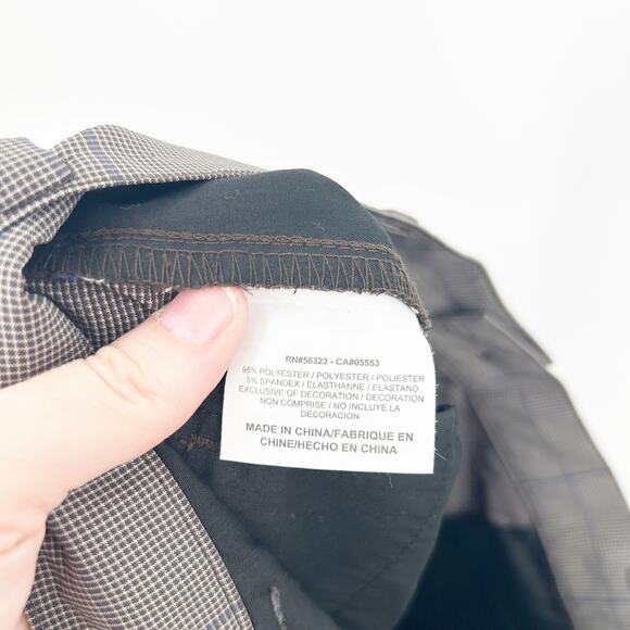 Nike Golf Mens Athleisure Performance Dri Fit Gridline Houndstooth Pants 32 M - Picture 6 of 10